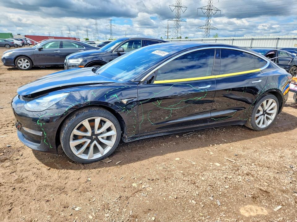 57006156 :رقم المزاد ، 5YJ3E1EA8KF401841 vin ، 2019 Tesla Model 3 مزاد بيع