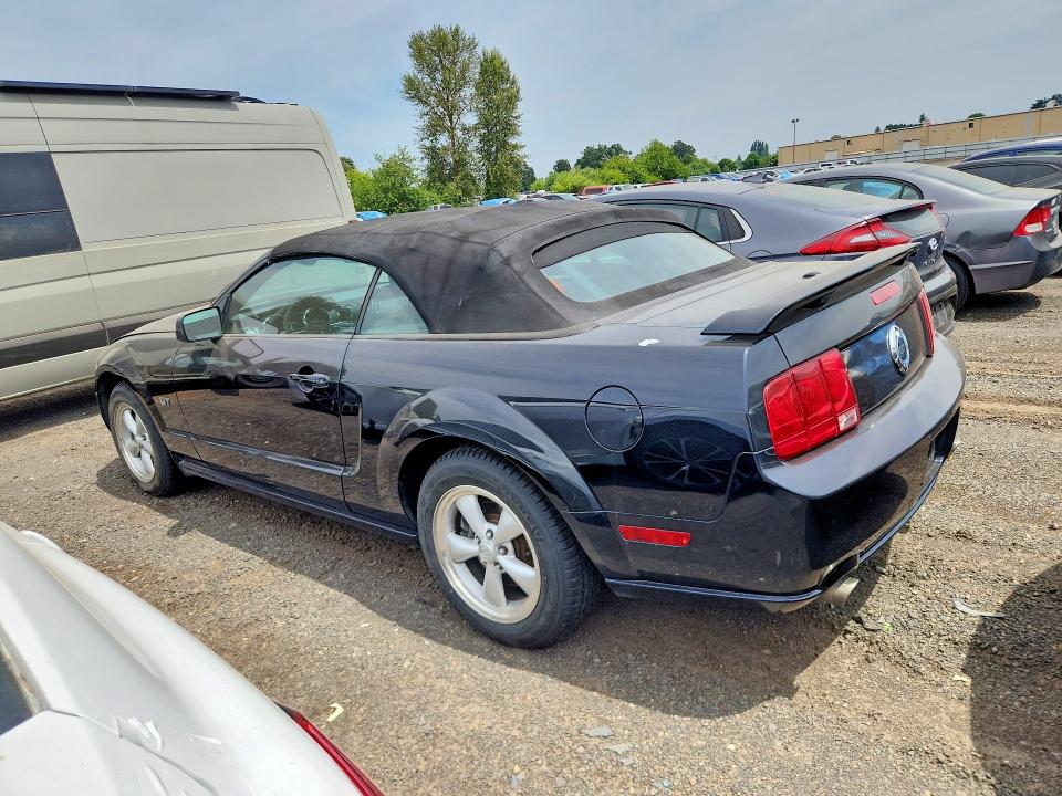 55067216 :رقم المزاد ، 1ZVHT85H175347399 vin ، 2007 Ford Mustang مزاد بيع