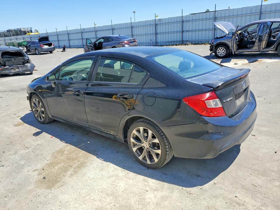 2012 Honda Civic მანქანა იყიდება აუქციონზე, vin: 2HGFB6E56CH702451, აუქციონის ნომერი: 56889916