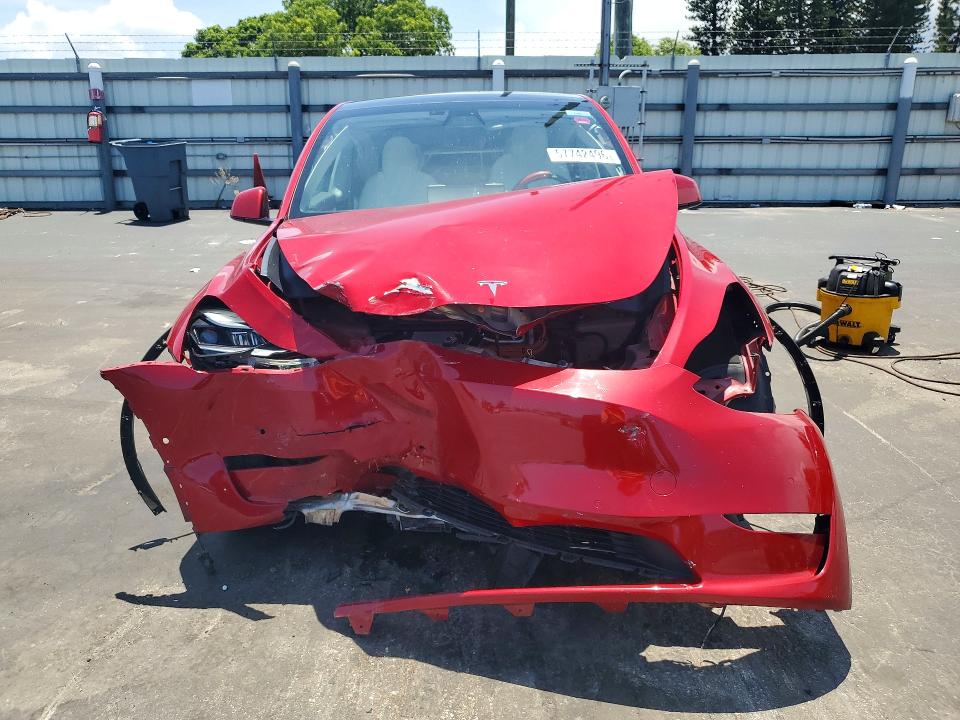 Продажа на аукционе авто 2021 Tesla Model Y, vin: 5YJYGDEF5MF196995, номер лота: 57742496