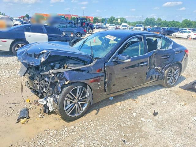 58740076 :رقم المزاد ، JN1BV7AR7EM698853 vin ، 2014 Infiniti Q50 مزاد بيع