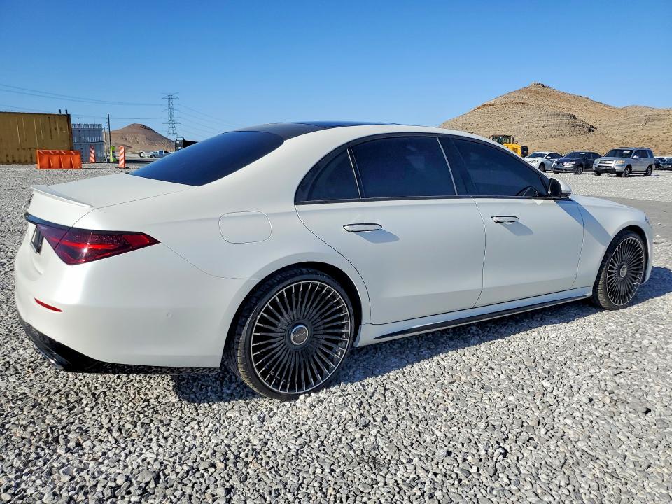 2025 Mercedes-benz S მანქანა იყიდება აუქციონზე, vin: W1K6G7GB9SA325433, აუქციონის ნომერი: 56114816