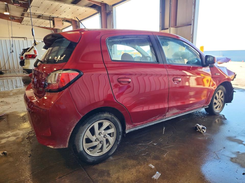 2021 Mitsubishi Mirage მანქანა იყიდება აუქციონზე, vin: ML32AUHJXMH000754, აუქციონის ნომერი: 55854246