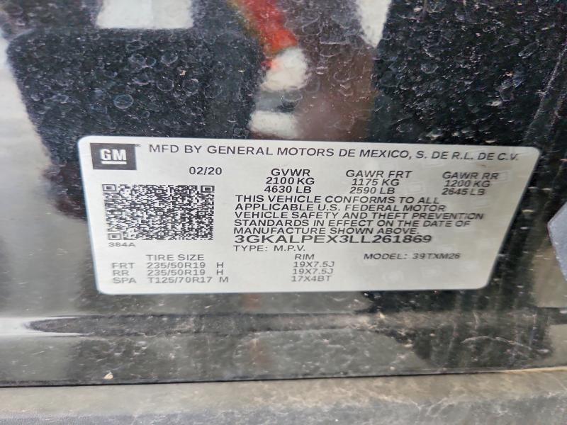 Продажа на аукционе авто 2020 Gmc Terrain, vin: 3GKALPEX3LL261869, номер лота: 55683446
