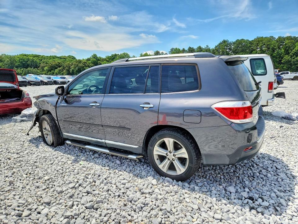 2012 Toyota Highlander მანქანა იყიდება აუქციონზე, vin: 5TDYK3EH2CS053250, აუქციონის ნომერი: 57416106
