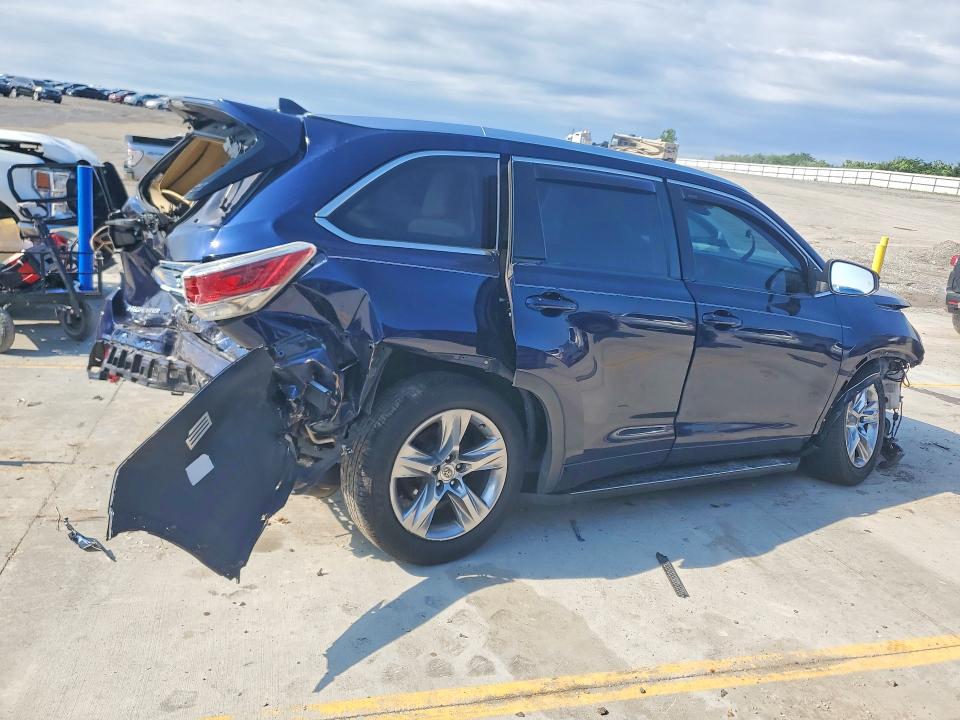 2015 Toyota Highlander მანქანა იყიდება აუქციონზე, vin: 5TDDKRFH5FS088210, აუქციონის ნომერი: 55739456