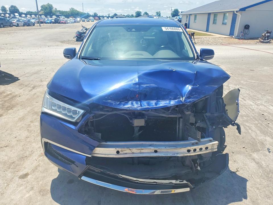 2018 Acura Mdx მანქანა იყიდება აუქციონზე, vin: 5J8YD4H50JL027232, აუქციონის ნომერი: 54166066
