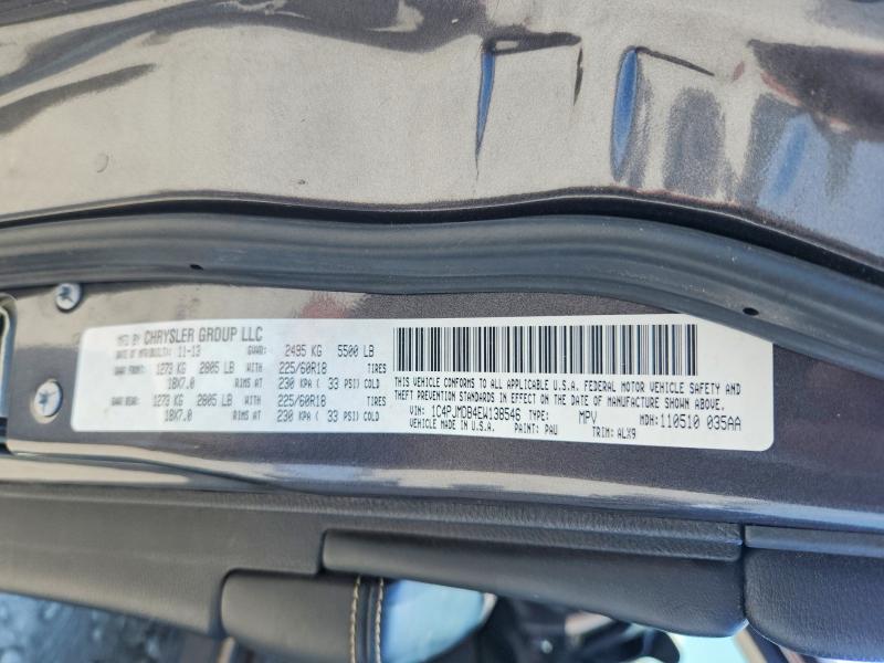Продаж на аукціоні авто 2014 Jeep Cherokee, vin: 1C4PJMDB4EW138546, номер лоту: 59310476