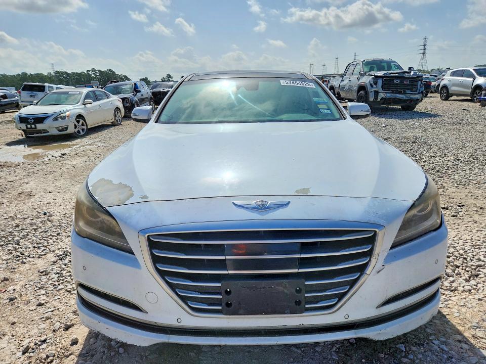 2015 Hyundai Genesis მანქანა იყიდება აუქციონზე, vin: KMHGN4JE6FU021062, აუქციონის ნომერი: 57454826