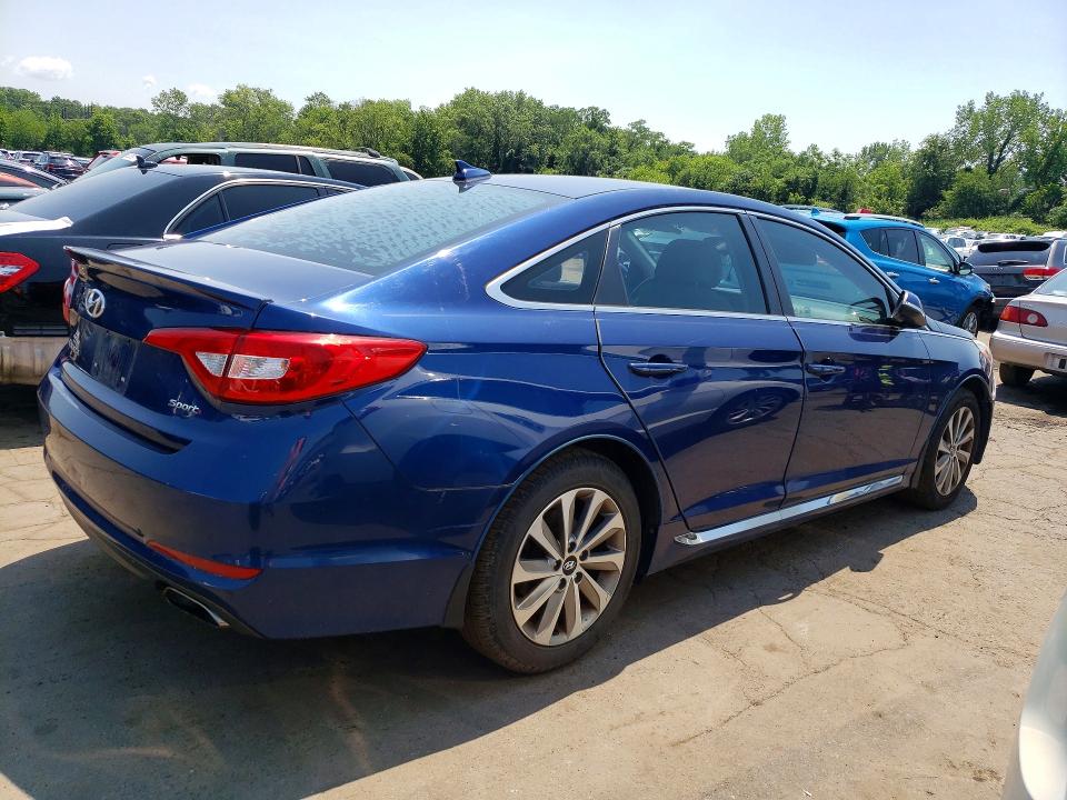 2016 Hyundai Sonata მანქანა იყიდება აუქციონზე, vin: 5NPE34AF1GH284565, აუქციონის ნომერი: 59053976