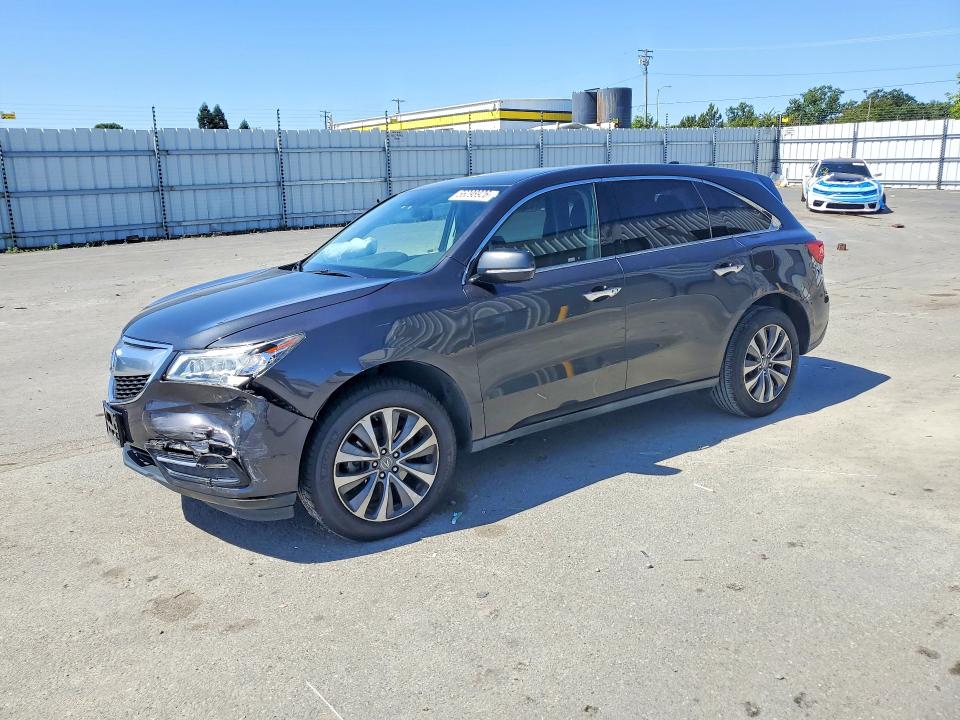 56098926 :رقم المزاد ، 5FRYD3H45EB008148 vin ، 2014 Acura Mdx مزاد بيع