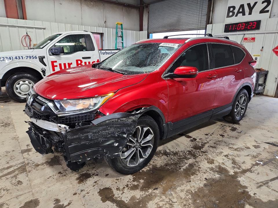 2021 Honda Cr-v მანქანა იყიდება აუქციონზე, vin: 2HKRW1H83MH429387, აუქციონის ნომერი: 58554136