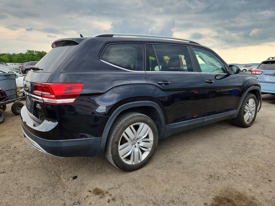 59153596 :رقم المزاد ، 1V2UR2CA5KC567523 vin ، 2019 Volkswagen Atlas مزاد بيع