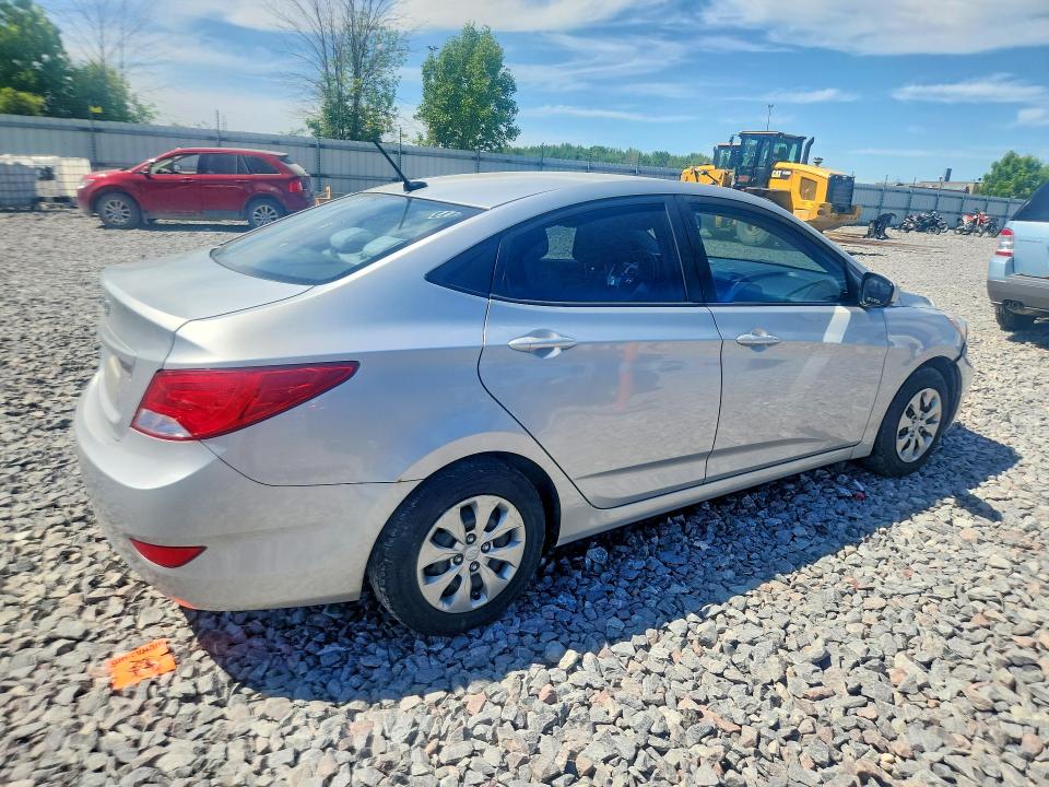 2017 Hyundai Accent მანქანა იყიდება აუქციონზე, vin: KMHCT4AE4HU252193, აუქციონის ნომერი: 54485866
