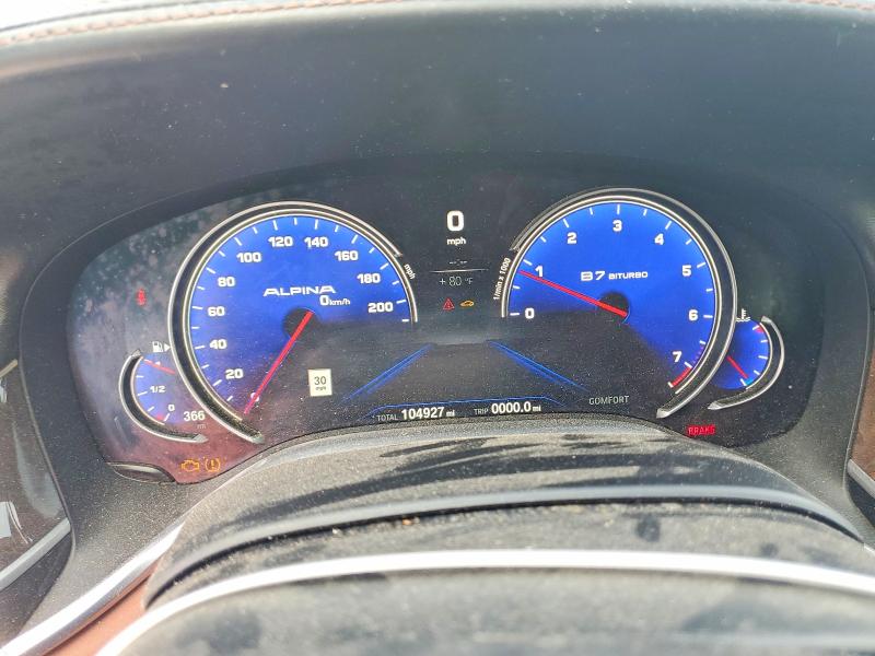 Aukcja sprzedaży 2016 Bmw 750, vin: WBA7F2C52GG419529, numer aukcji: 54306966