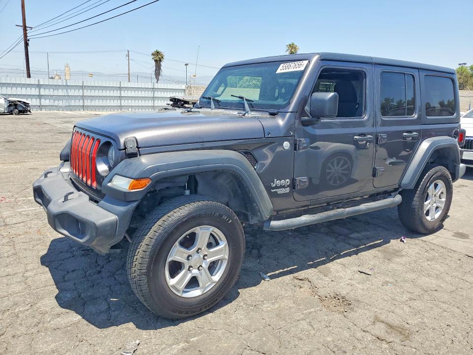 Продажа на аукционе авто 2018 Jeep Wrangler Unlimited, vin: 1C4HJXDNXJW145348, номер лота: 55867656