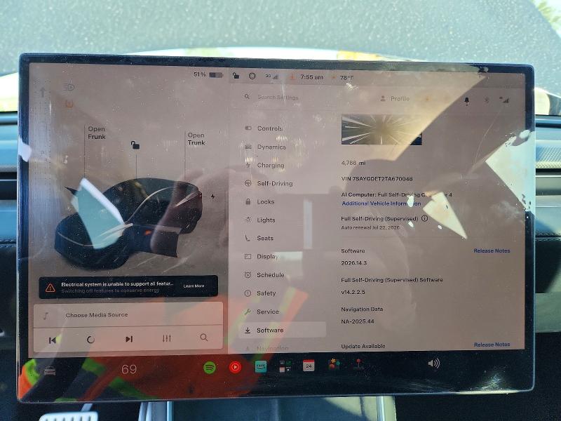 58515006 :رقم المزاد ، 7SAYGDET2TA670048 vin ، 2026 Tesla Model Y مزاد بيع