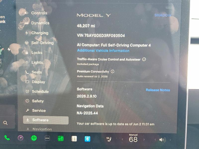 55795076 :رقم المزاد ، 7SAYGDED3RF093504 vin ، 2024 Tesla Model Y مزاد بيع