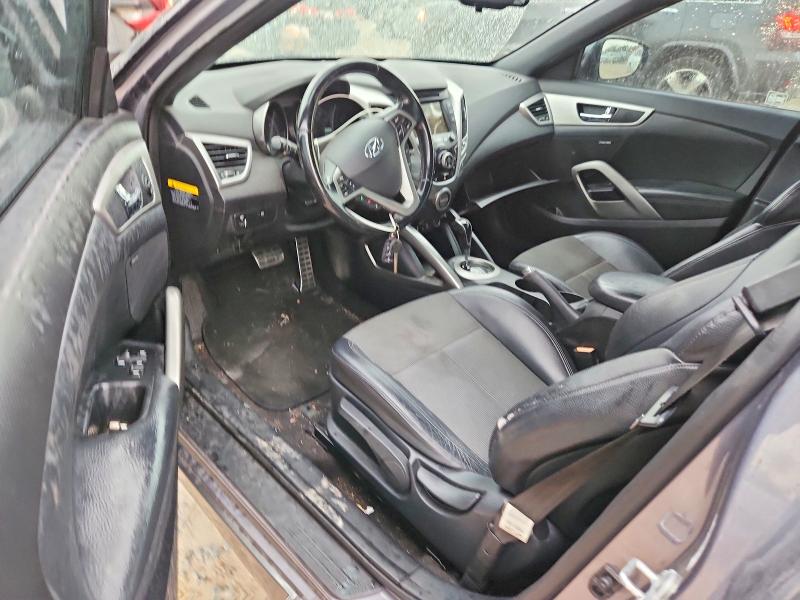 2016 Hyundai Veloster მანქანა იყიდება აუქციონზე, vin: KMHTC6ADXGU253754, აუქციონის ნომერი: 55934356