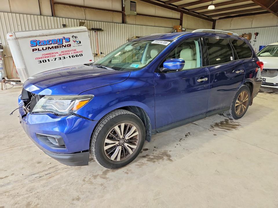 2017 Nissan Pathfinder მანქანა იყიდება აუქციონზე, vin: 5N1DR2MM7HC685300, აუქციონის ნომერი: 58324706