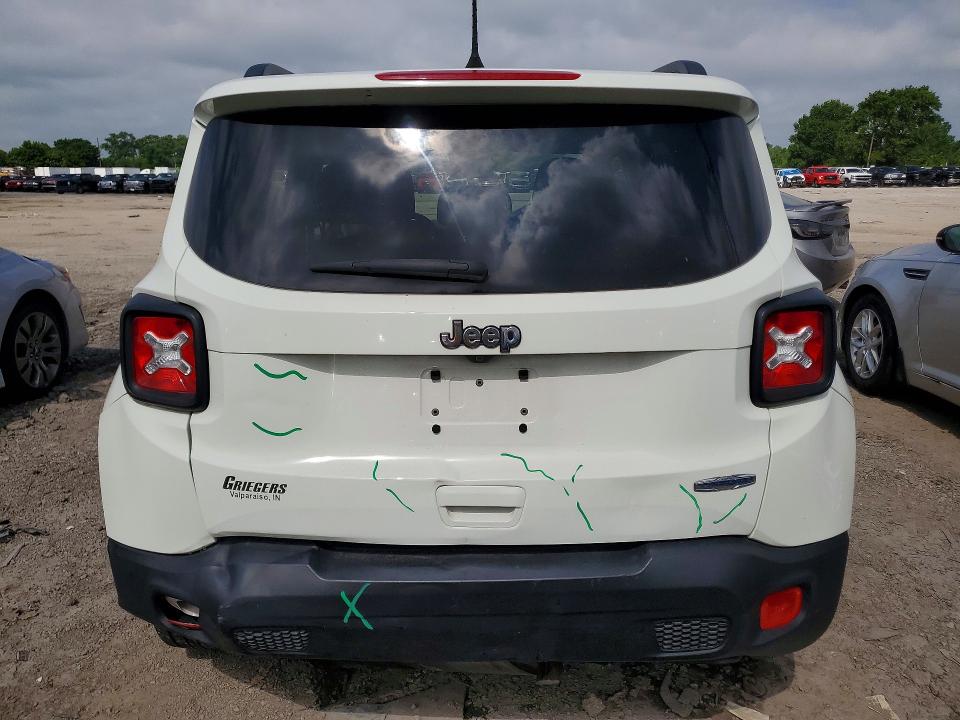 2018 Jeep Renegade მანქანა იყიდება აუქციონზე, vin: ZACCJABB4JPG80673, აუქციონის ნომერი: 59079126