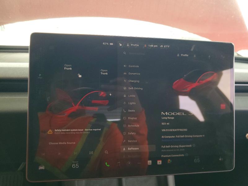 Продажа на аукционе авто 2026 Tesla Model 3, vin: 5YJ3E1EA1TF162392, номер лота: 56773916