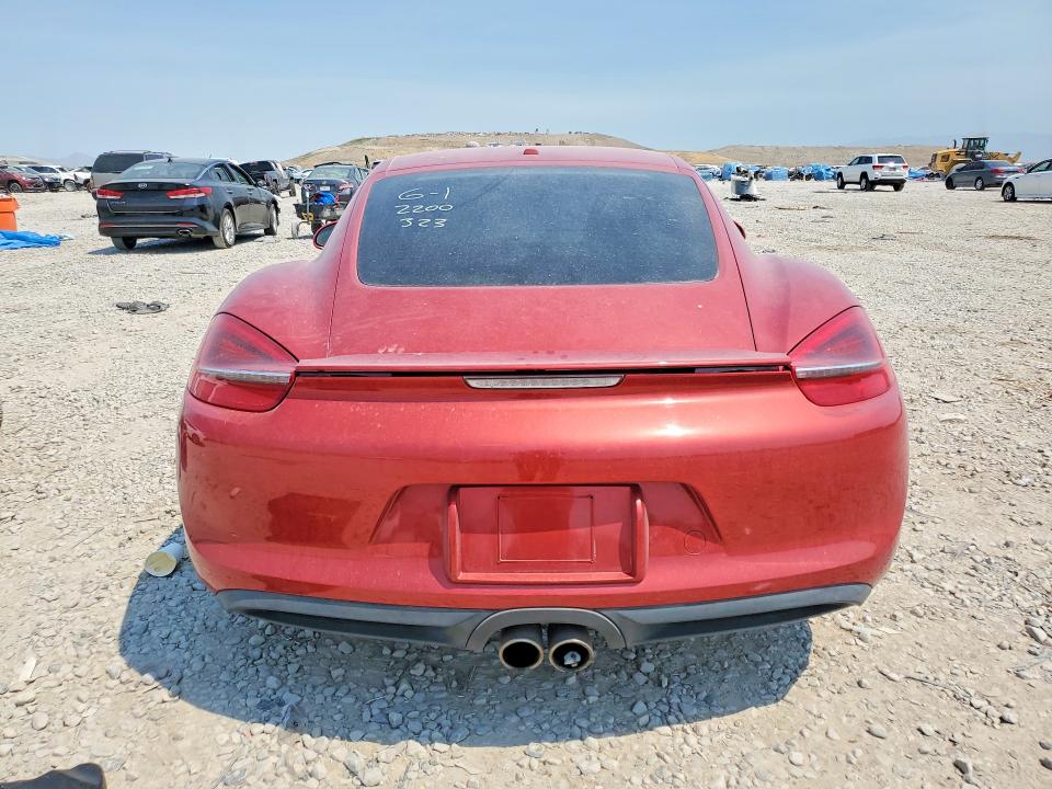 58081496 :رقم المزاد ، WP0AB2A87EK193743 vin ، 2014 Porsche Cayman مزاد بيع