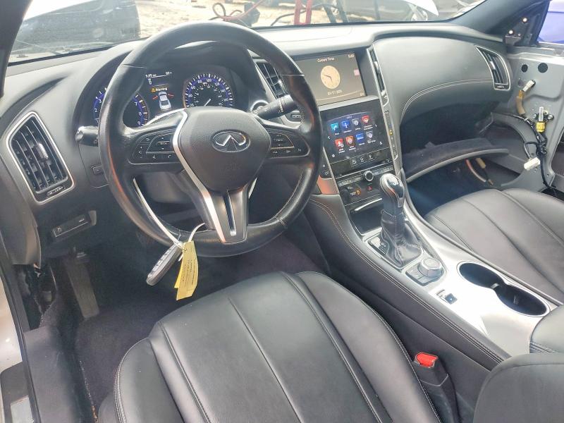 2019 Infiniti Q60 მანქანა იყიდება აუქციონზე, vin: JN1EV7EK6KM231283, აუქციონის ნომერი: 57463306