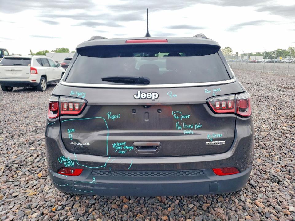 Продажа на аукционе авто 2018 Jeep Compass, vin: 3C4NJDBBXJT434987, номер лота: 55376356