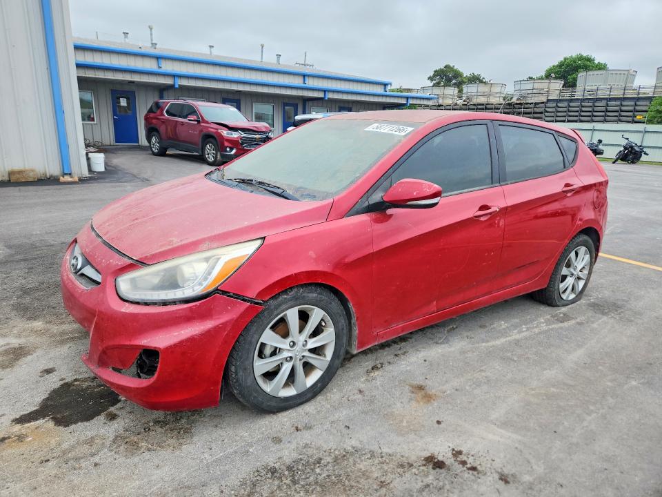 58771266 :رقم المزاد ، KMHCU5AEXEU175814 vin ، 2014 Hyundai Accent مزاد بيع