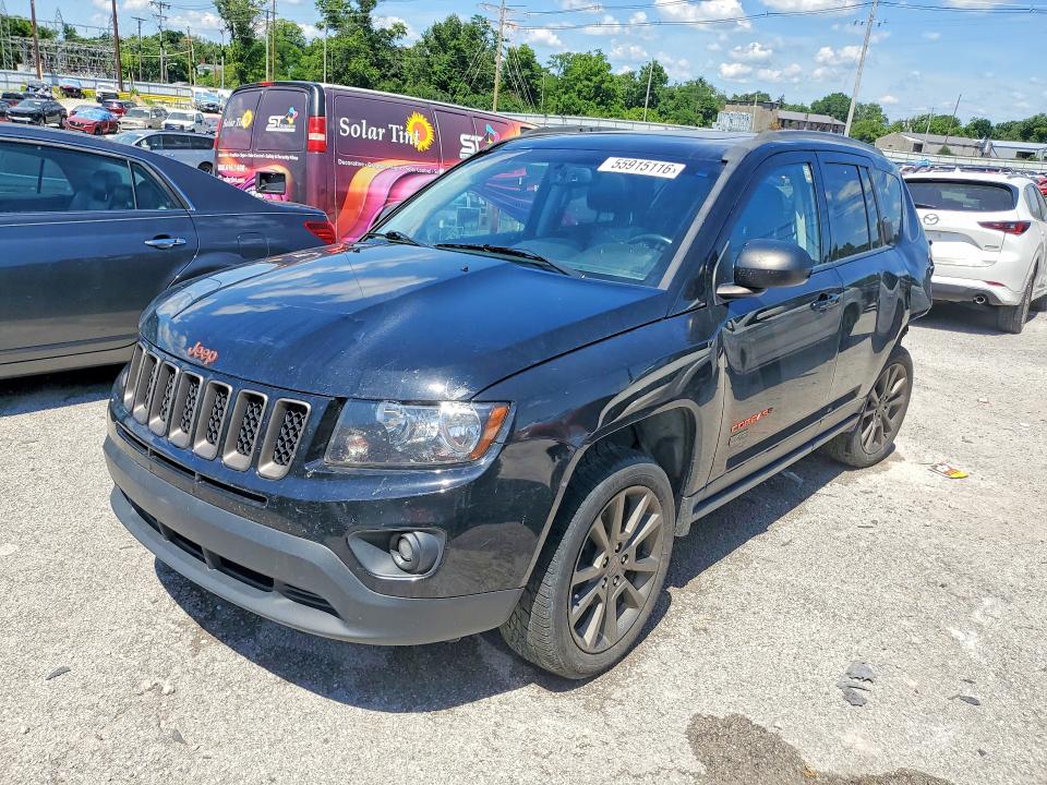 55915116 :رقم المزاد ، 1C4NJCBB4HD102148 vin ، 2017 Jeep Compass مزاد بيع