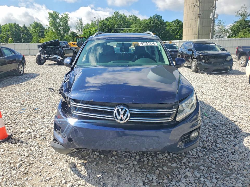 57001816 :رقم المزاد ، WVGBV3AXXDW611370 vin ، 2013 Volkswagen Tiguan مزاد بيع