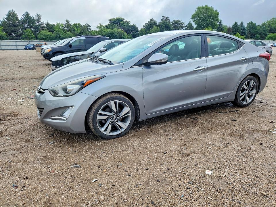 2016 Hyundai Elantra მანქანა იყიდება აუქციონზე, vin: KMHDH4AE3GU523507, აუქციონის ნომერი: 56335286