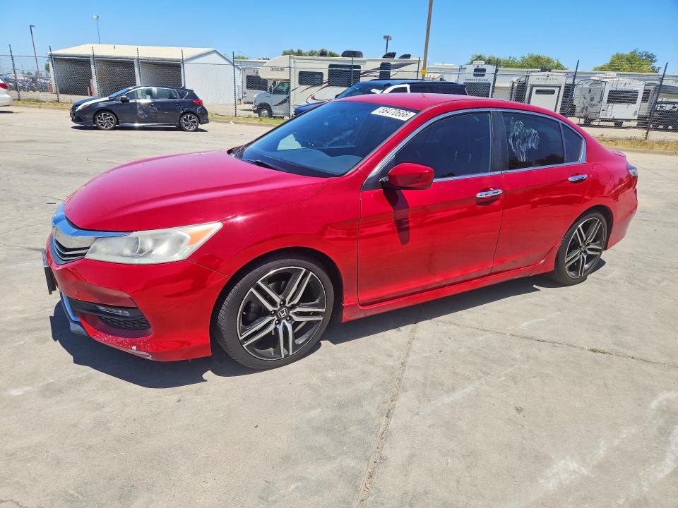 Продажа на аукционе авто 2017 Honda Accord, vin: 1HGCR2F52HA202086, номер лота: 58470666