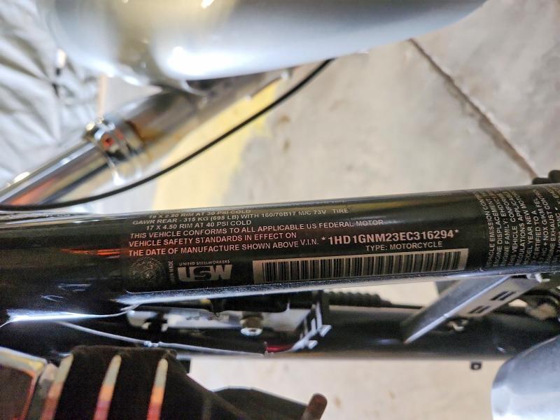 58488936 :رقم المزاد ، 1HD1GNM23EC316294 vin ، 2014 Harley-davidson Fxdl مزاد بيع