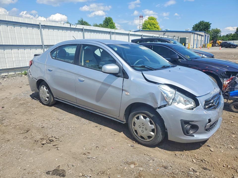 2019 Mitsubishi Mirage მანქანა იყიდება აუქციონზე, vin: ML32F3FJ7KHF09554, აუქციონის ნომერი: 56799506