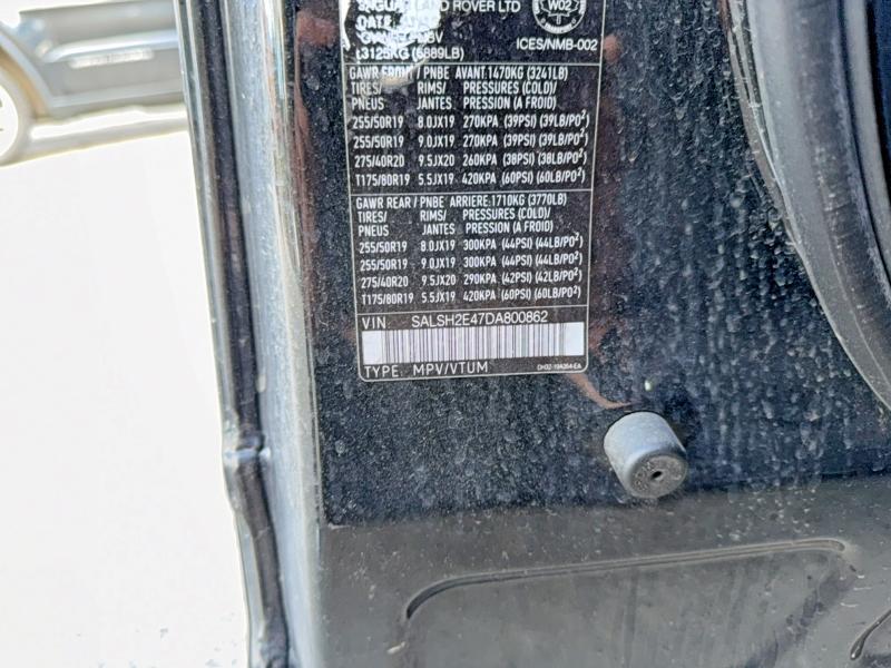 Продаж на аукціоні авто 2013 Land Rover Range Rover Sport, vin: SALSH2E47DA800862, номер лоту: 58157476