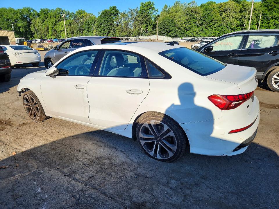 Aukcja sprzedaży 2025 Audi A3, vin: WAUHUDGY4SA053207, numer aukcji: 55648476