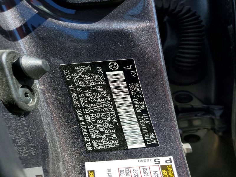 Aukcja sprzedaży 2023 Lexus Ux 250h, vin: JTHX6JBH0P2144375, numer aukcji: 58055906