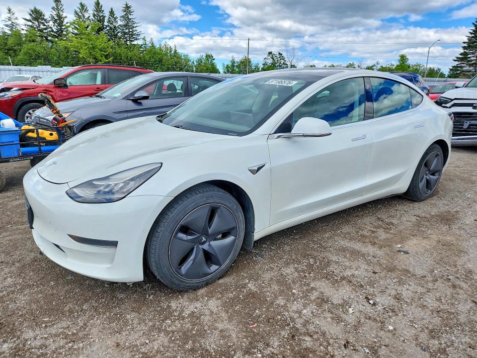 2020 Tesla Model 3 მანქანა იყიდება აუქციონზე, vin: 5YJ3E1EA6LF764513, აუქციონის ნომერი: 57196576