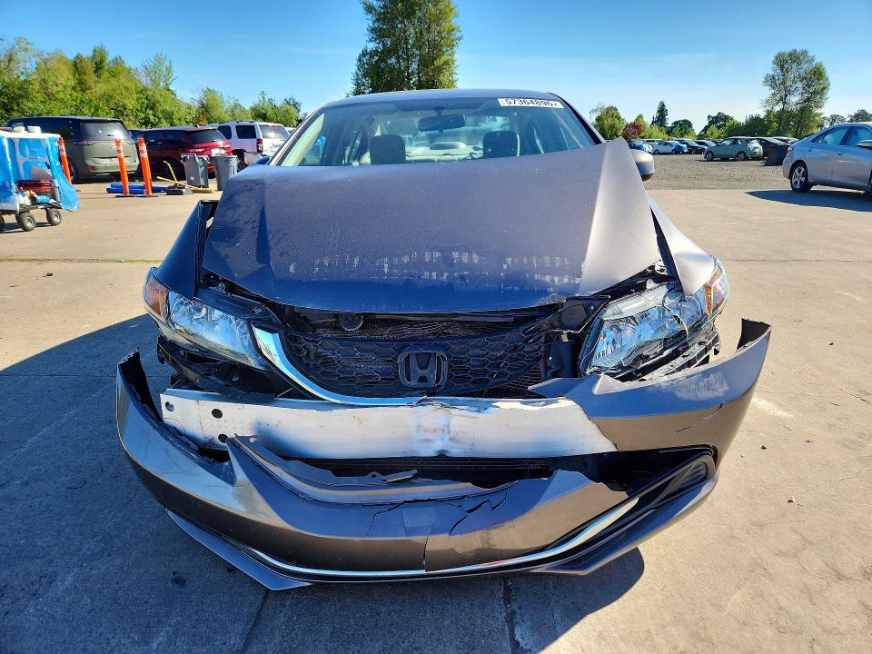 57364896 :رقم المزاد ، 19XFB2F56DE248396 vin ، 2013 Honda Civic مزاد بيع