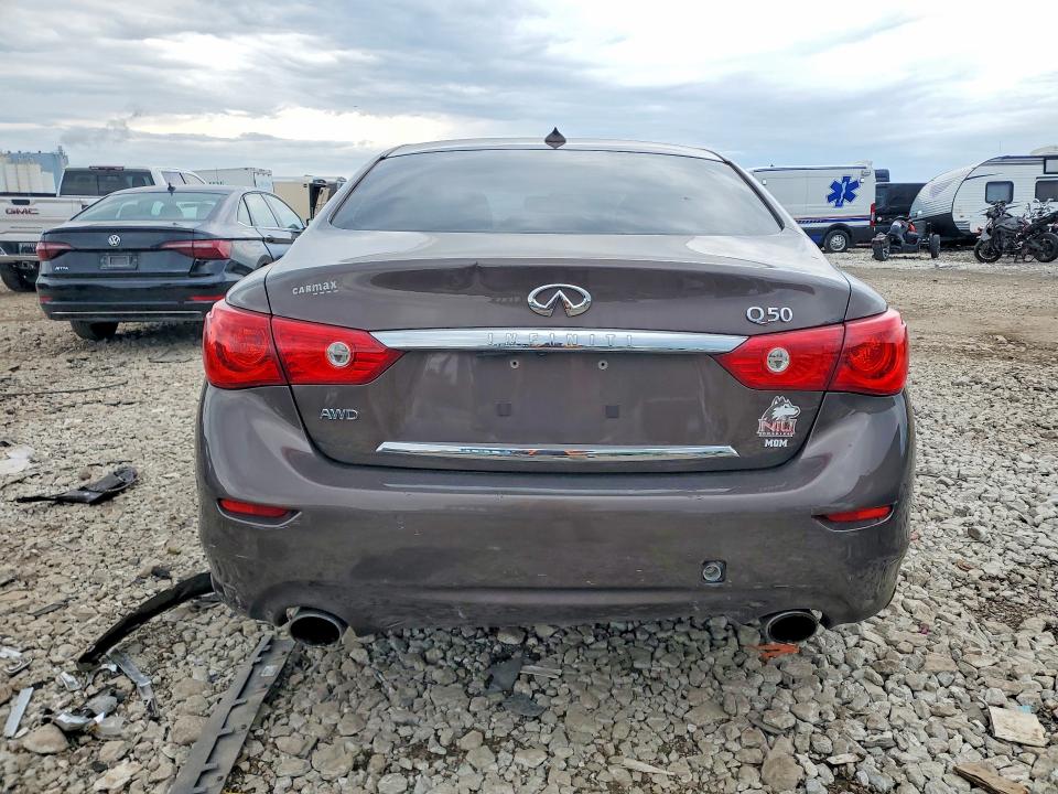 Продаж на аукціоні авто 2014 Infiniti Q50, vin: JN1BV7AR4EM685462, номер лоту: 58288476