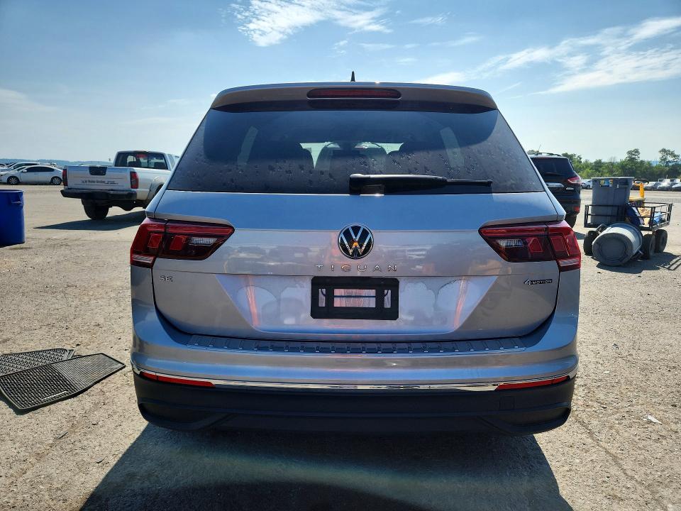 2024 Volkswagen Tiguan მანქანა იყიდება აუქციონზე, vin: 3VV2B7AX6RM154277, აუქციონის ნომერი: 59245486