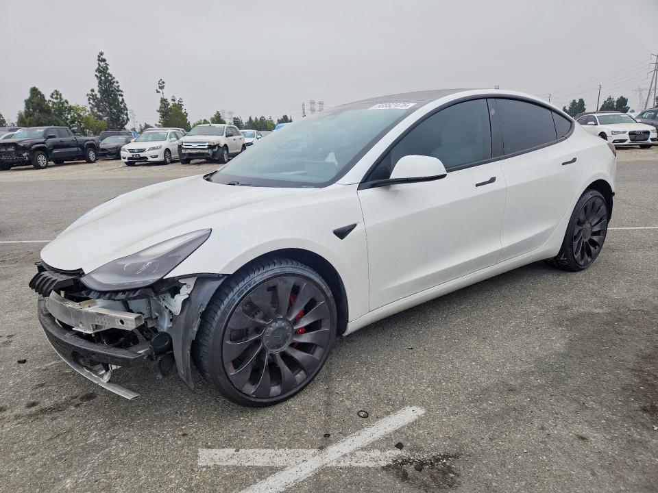 Auction sale of the 2021 Tesla Model 3, vin: 5YJ3E1EC9MF077884, lot number: 56862476