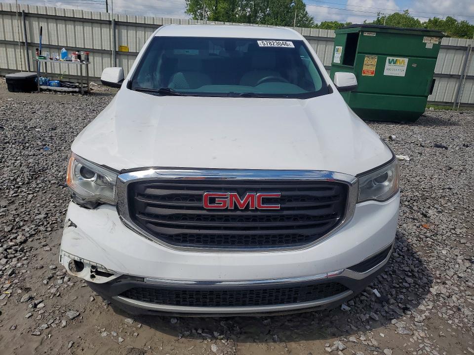 57823046 :رقم المزاد ، 1GKKNKLAXJZ138124 vin ، 2018 Gmc Acadia مزاد بيع