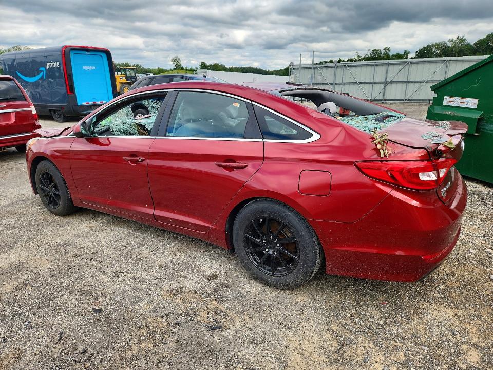 2016 Hyundai Sonata მანქანა იყიდება აუქციონზე, vin: 5NPE24AFXGH280792, აუქციონის ნომერი: 57594556