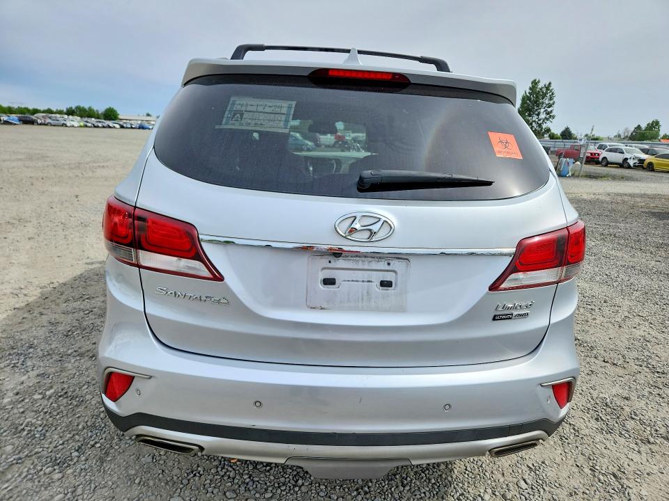 58650476 :رقم المزاد ، KM8SRDHF0HU216624 vin ، 2017 Hyundai Santa Fe مزاد بيع