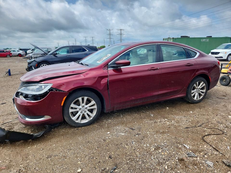 Продаж на аукціоні авто 2016 Chrysler 200, vin: 1C3CCCAB8GN168444, номер лоту: 56641766