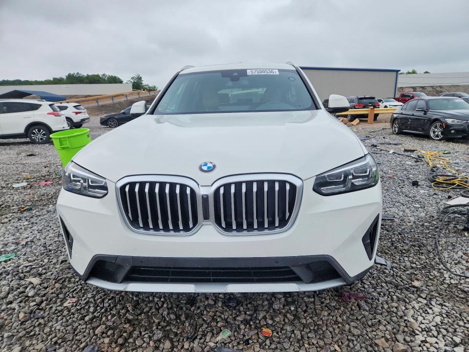 Aukcja sprzedaży 2022 Bmw X3, vin: 5UX43DP00N9M67880, numer aukcji: 57500536