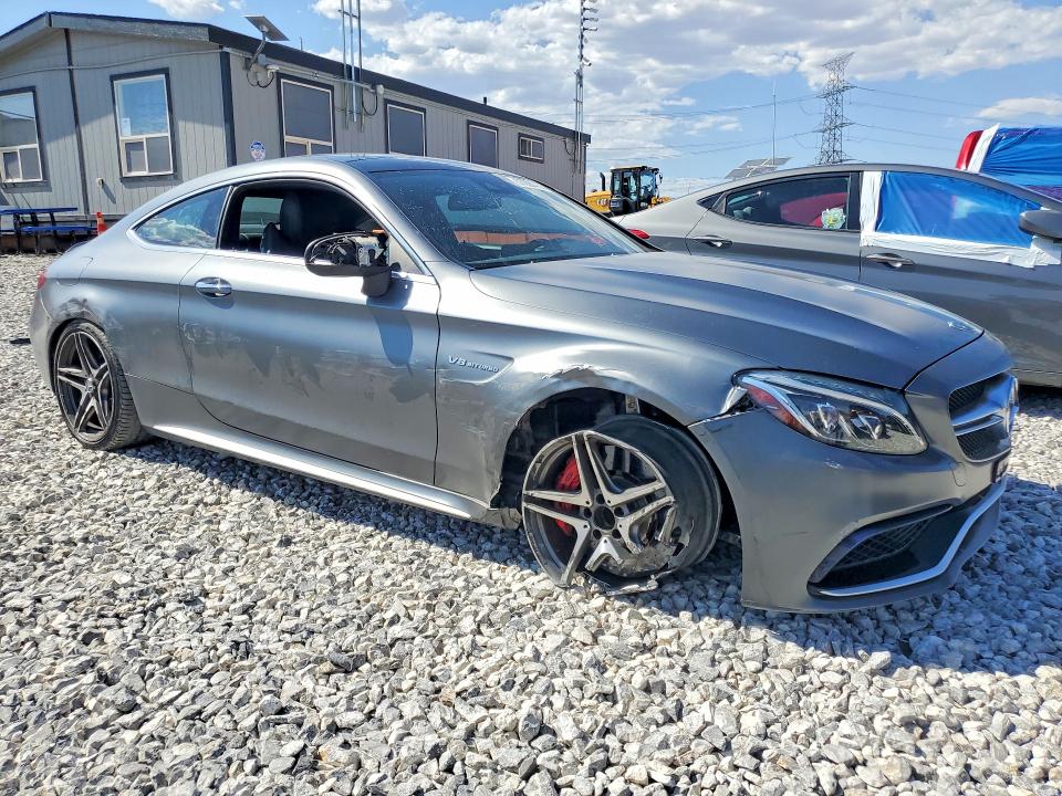 2018 Mercedes-benz C მანქანა იყიდება აუქციონზე, vin: WDDWJ8HB1JF646387, აუქციონის ნომერი: 57204436